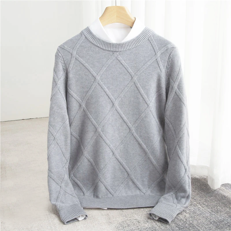 Alfonso | Diamond Knit Sweater