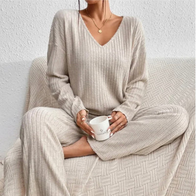 Jasmine | Cozy Ribbed Lounge Set