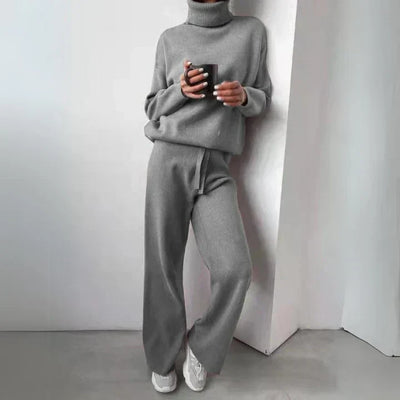 Lina | Cozy Grey Knit Set