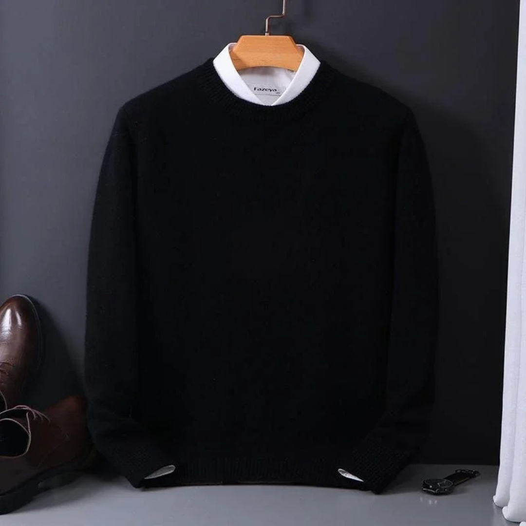 Malcolm | Classic Crewneck Sweater