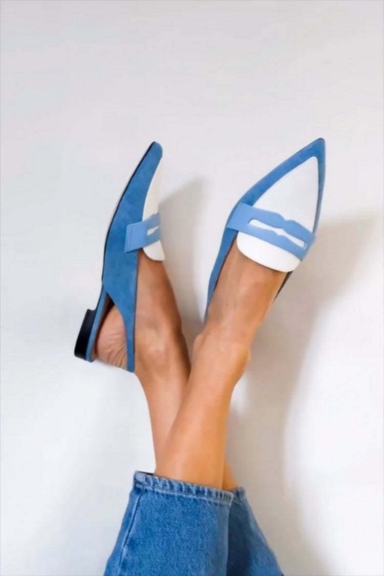 Ivanna | Sleek Pointed Loafers