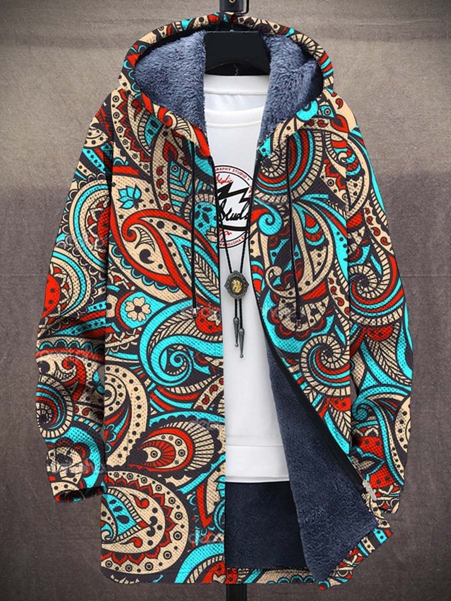 Nathan | Artistic Hooded Cardigan