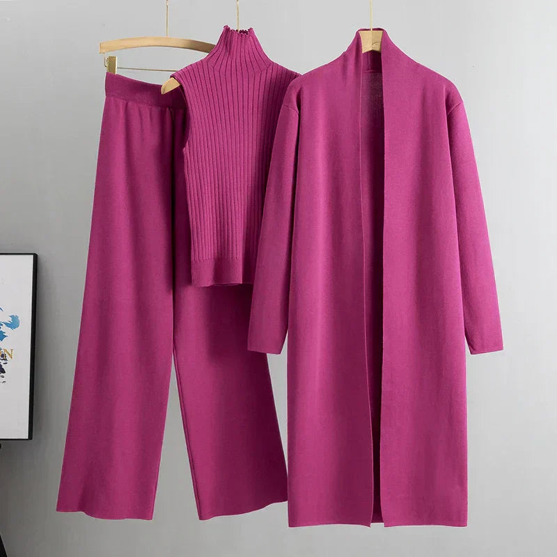Gabrielle | 3-Piece Knit Set