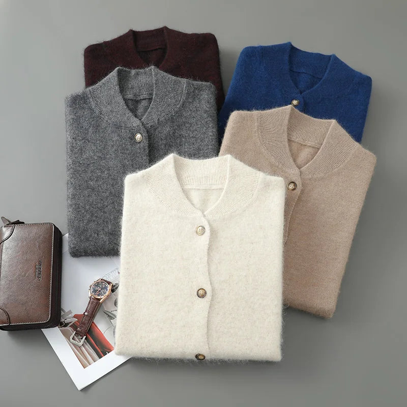 Nolan | Minimalist Button Cardigan