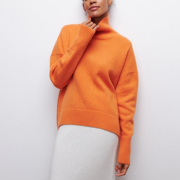 Avery | High Neck Sweater