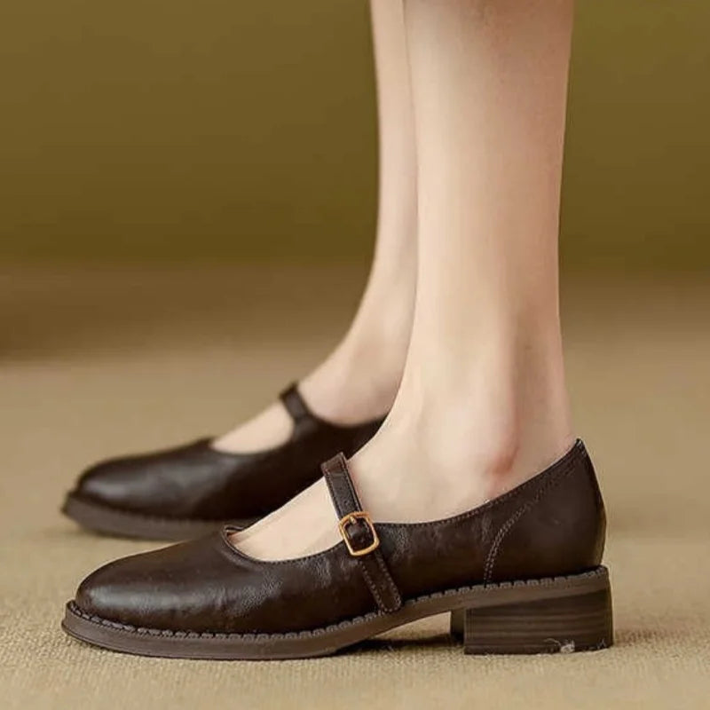 Roxanne | Low Heel Mary Janes