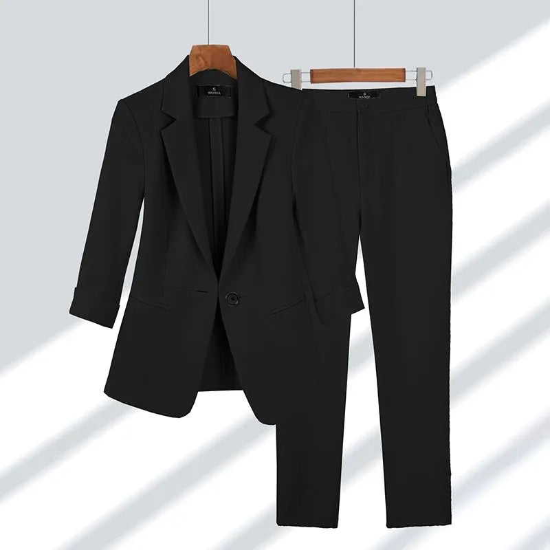 Denise | Classic Tailored Blazer Set