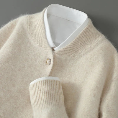 Nolan | Minimalist Button Cardigan