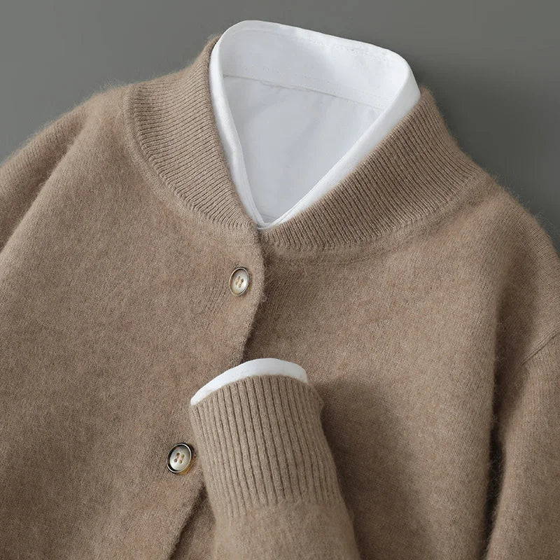 Nolan | Minimalist Button Cardigan