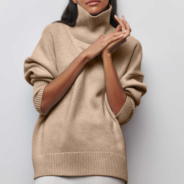 Avery | High Neck Sweater