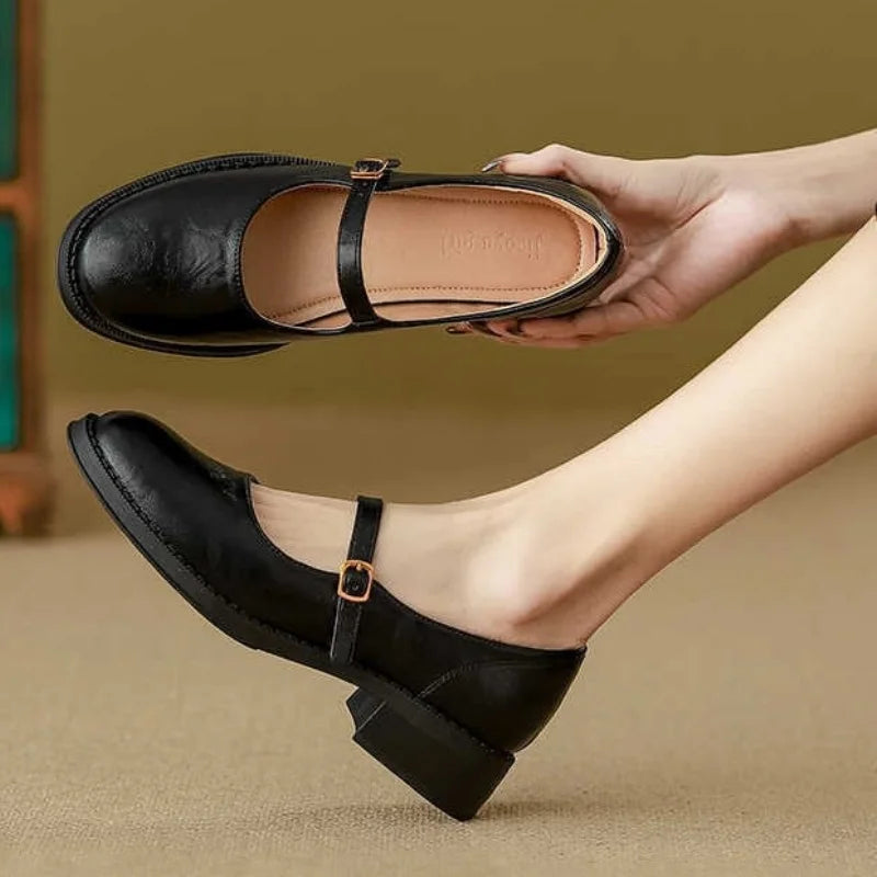 Roxanne | Low Heel Mary Janes