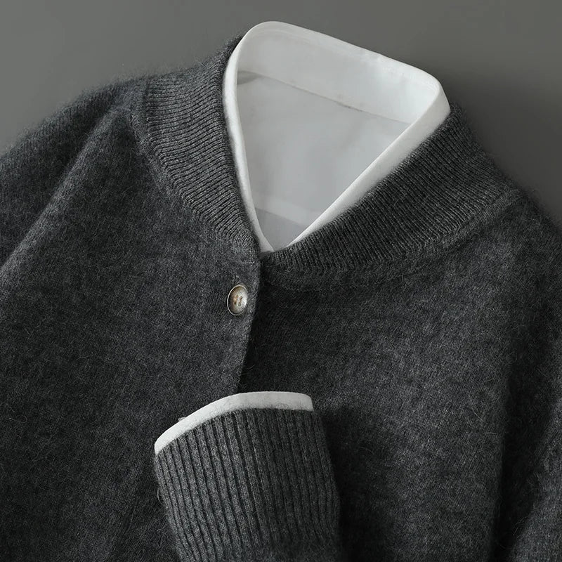Nolan | Minimalist Button Cardigan