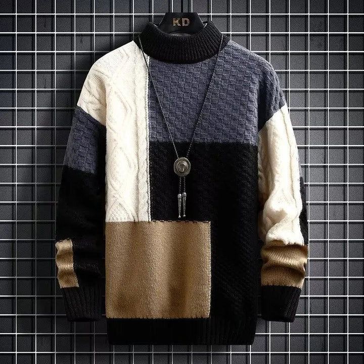 Kevin | Colorblock Knit Sweater