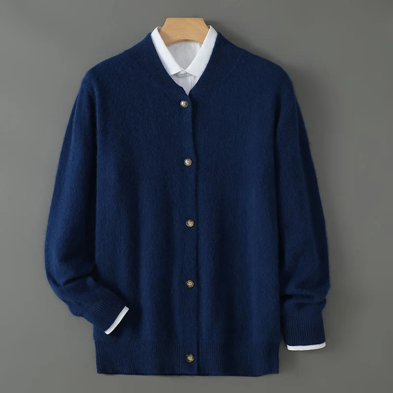 Nolan | Minimalist Button Cardigan