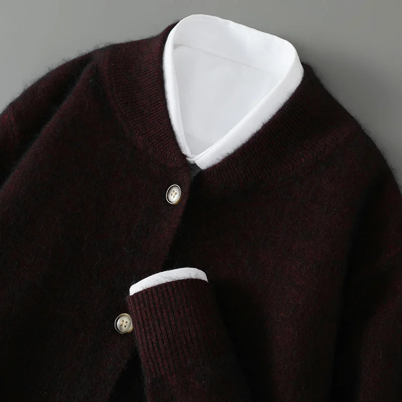 Nolan | Minimalist Button Cardigan