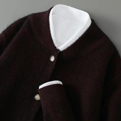Nolan | Minimalist Button Cardigan