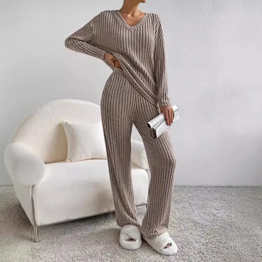 Jasmine | Cozy Ribbed Lounge Set