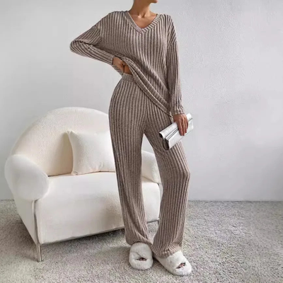 Jasmine | Cozy Ribbed Lounge Set