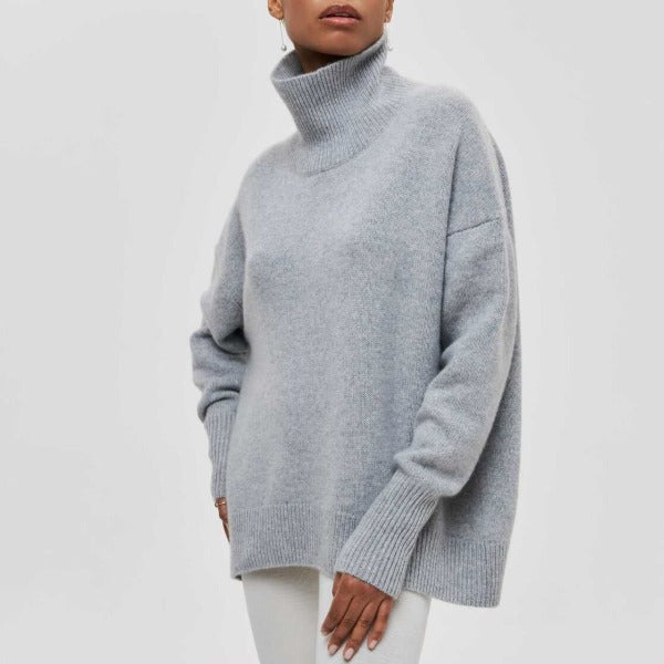 Avery | High Neck Sweater