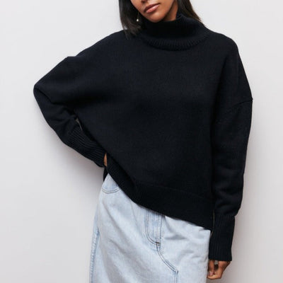 Avery | High Neck Sweater