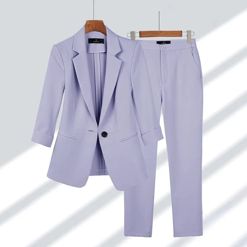 Denise | Classic Tailored Blazer Set