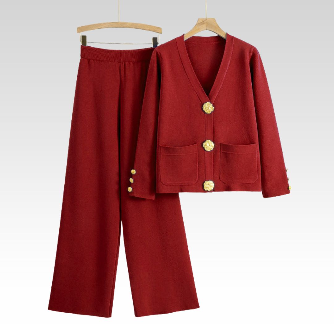 Adria | Elegant Knit 2-Piece Set