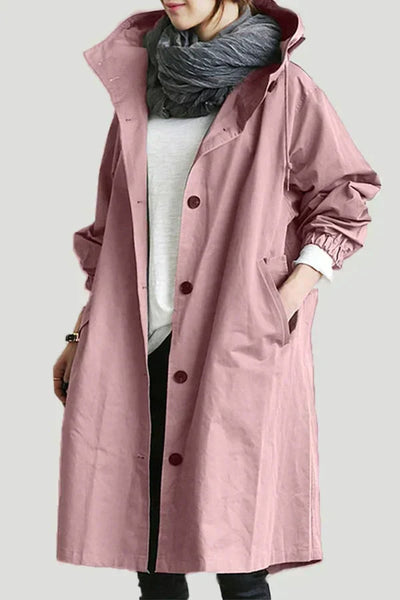Ellen | Oversized Hooded Coat
