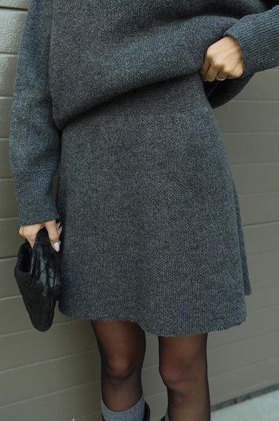 Iris | Knit Sweater & Skirt Set