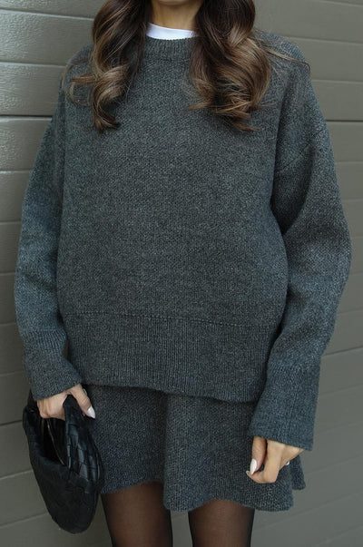 Iris | Knit Sweater & Skirt Set
