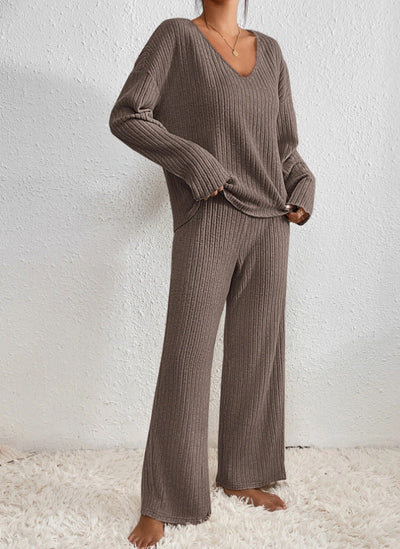 Jasmine | Cozy Ribbed Lounge Set