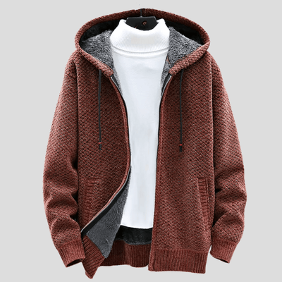 Hudson | Knit Hooded Cardigan
