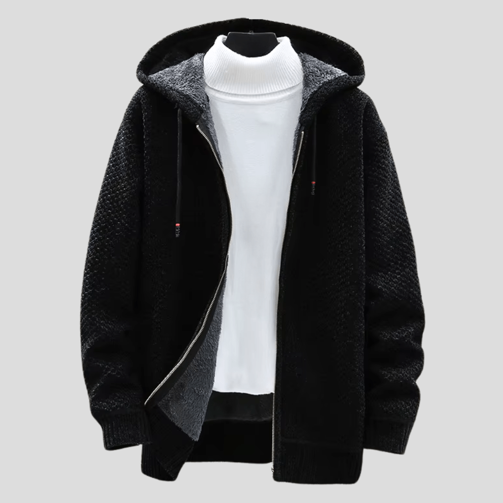 Hudson | Knit Hooded Cardigan