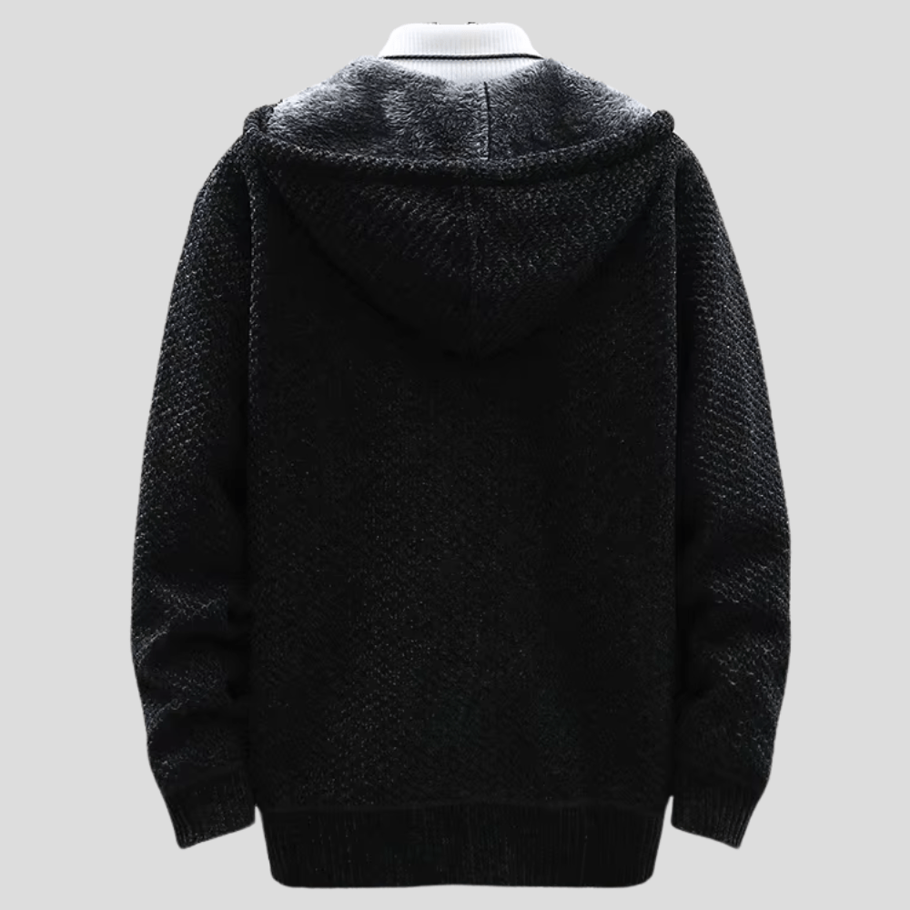 Hudson | Knit Hooded Cardigan