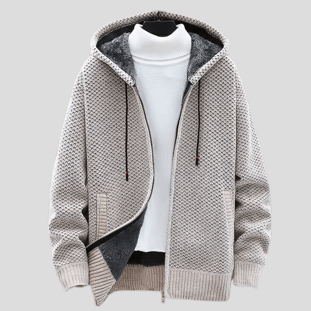 Hudson | Knit Hooded Cardigan