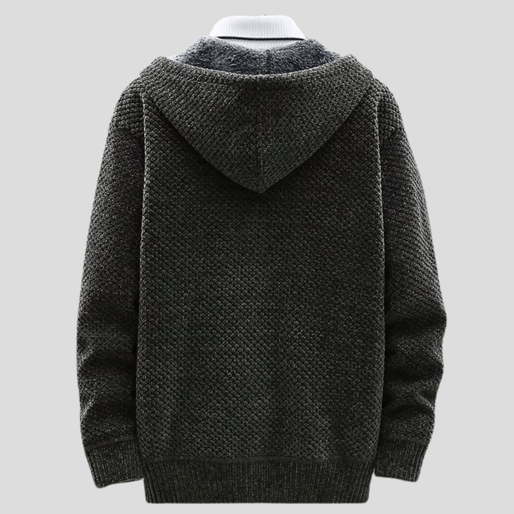 Hudson | Knit Hooded Cardigan