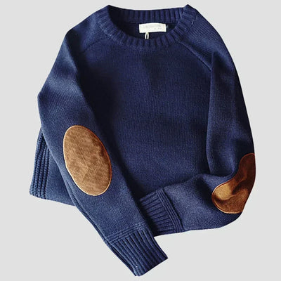 Clayton  | Elbow Patch Sweater