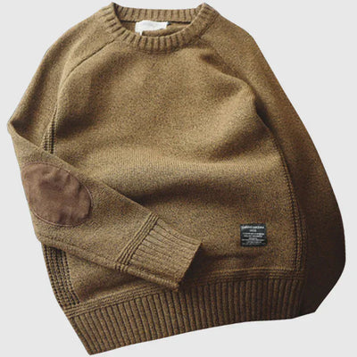 Clayton  | Elbow Patch Sweater