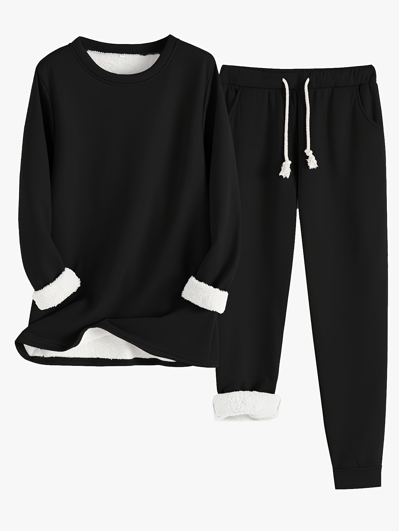 Cassandra | Cozy Fleece Lounge Set