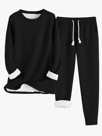Cassandra | Cozy Fleece Lounge Set