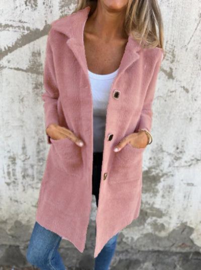 Pauline | Cozy Teddy Coat