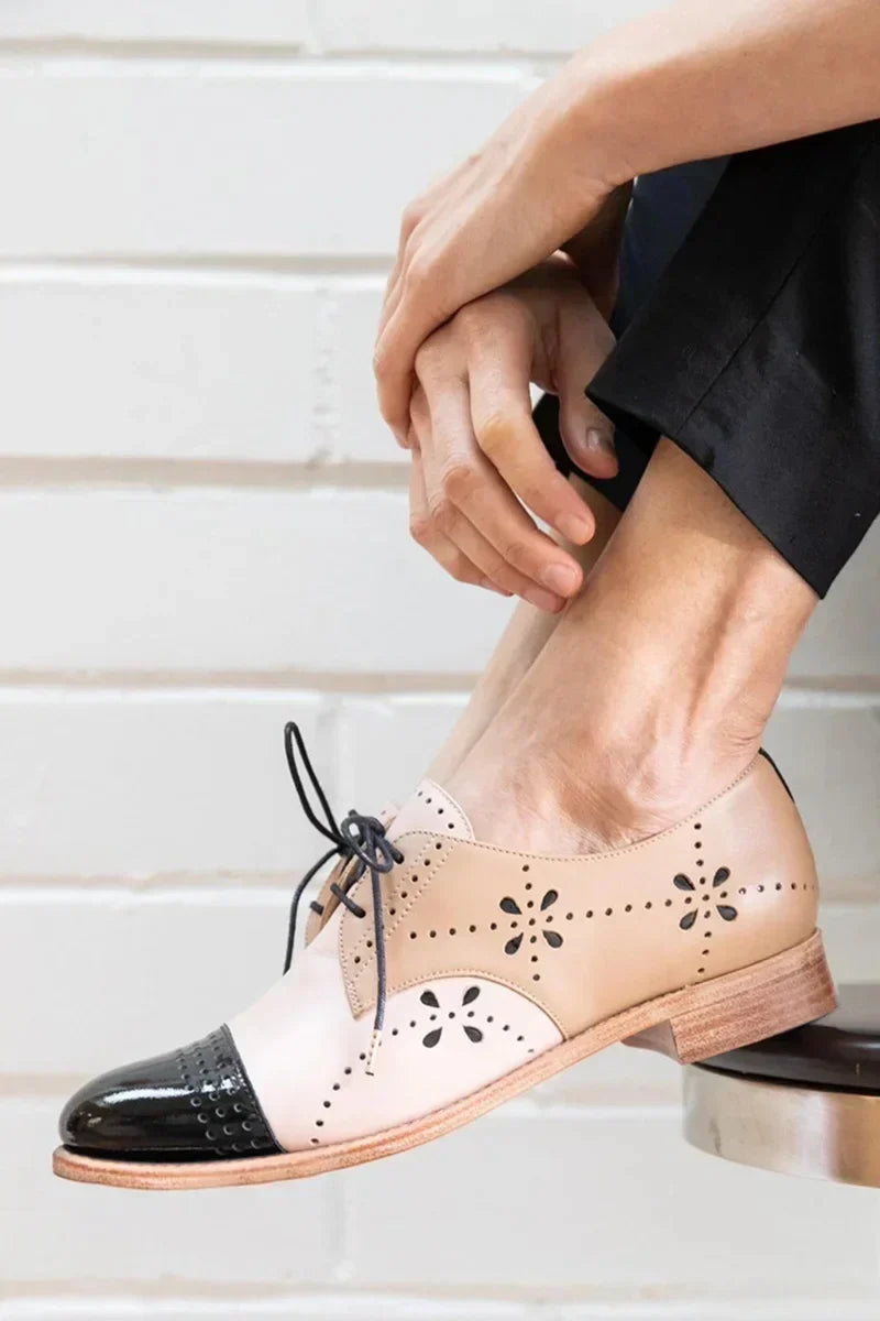 Marigold | Classic Two-Tone Brogues