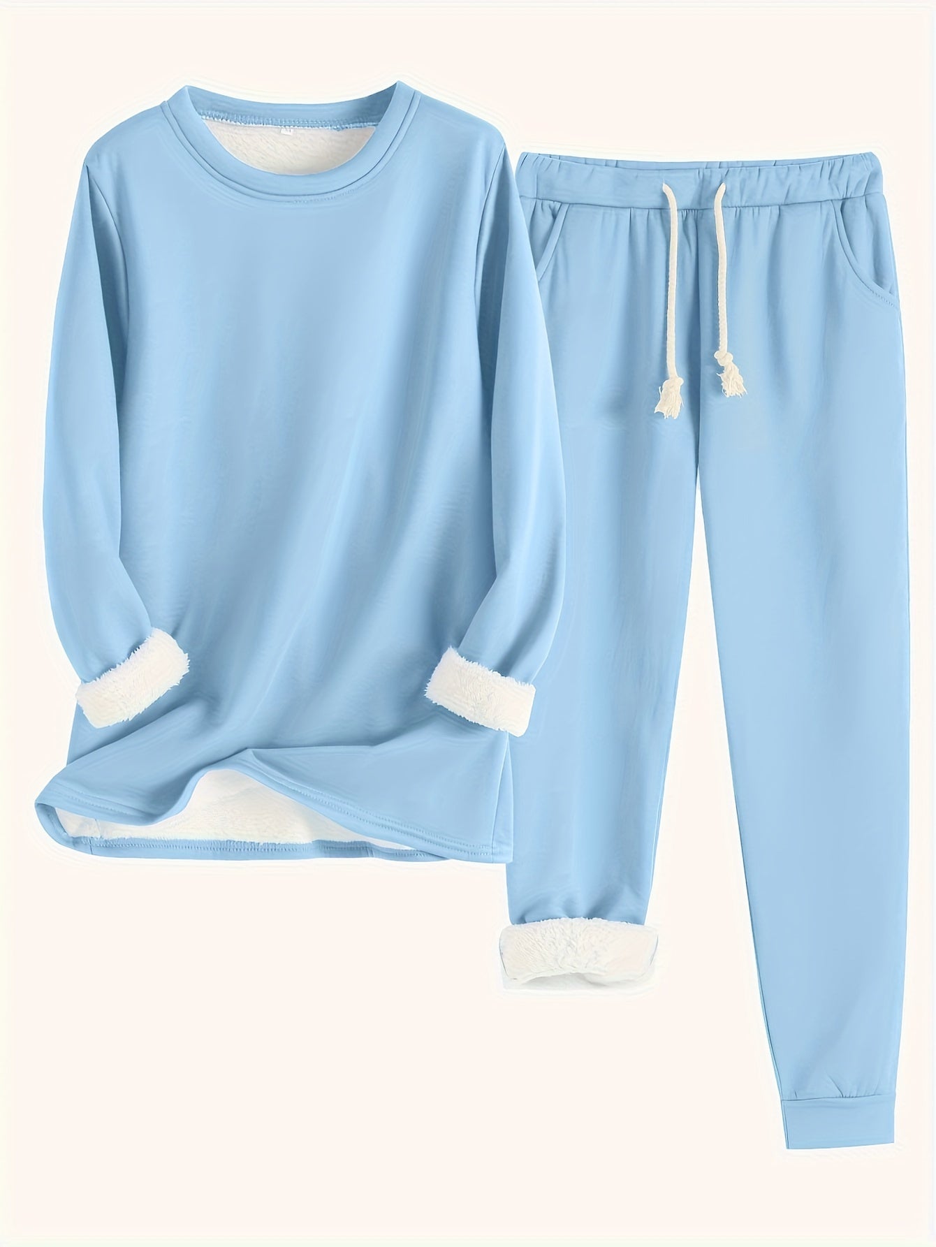 Cassandra | Cozy Fleece Lounge Set