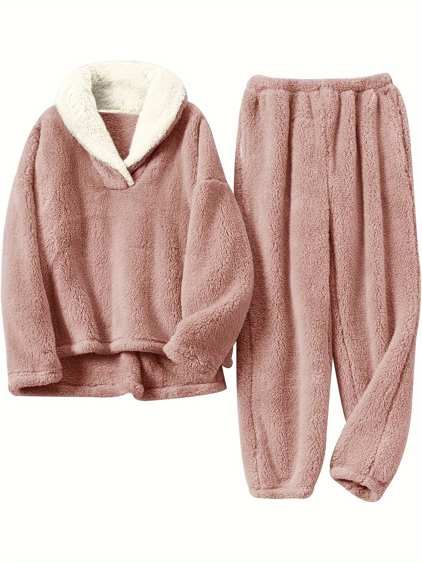 Elina | Teddy Fleece Lounge Set