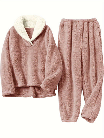 Elina | Teddy Fleece Lounge Set