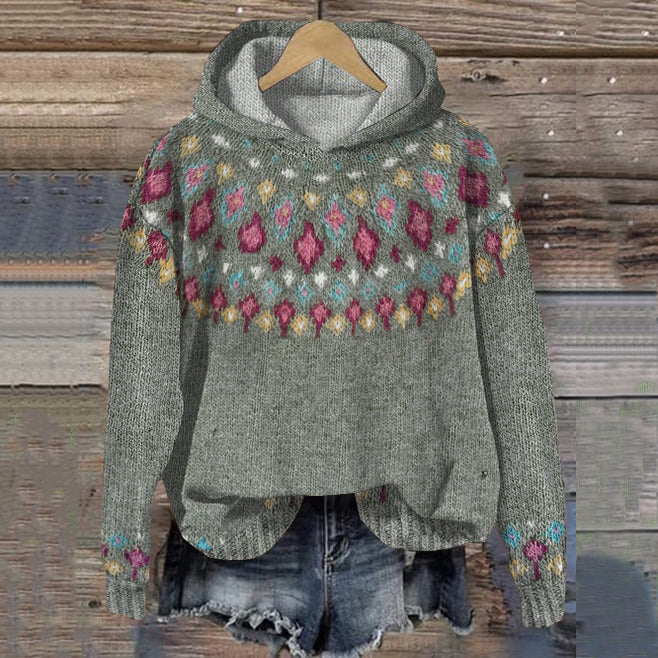 Sheena | Cosy Knit Hoodie