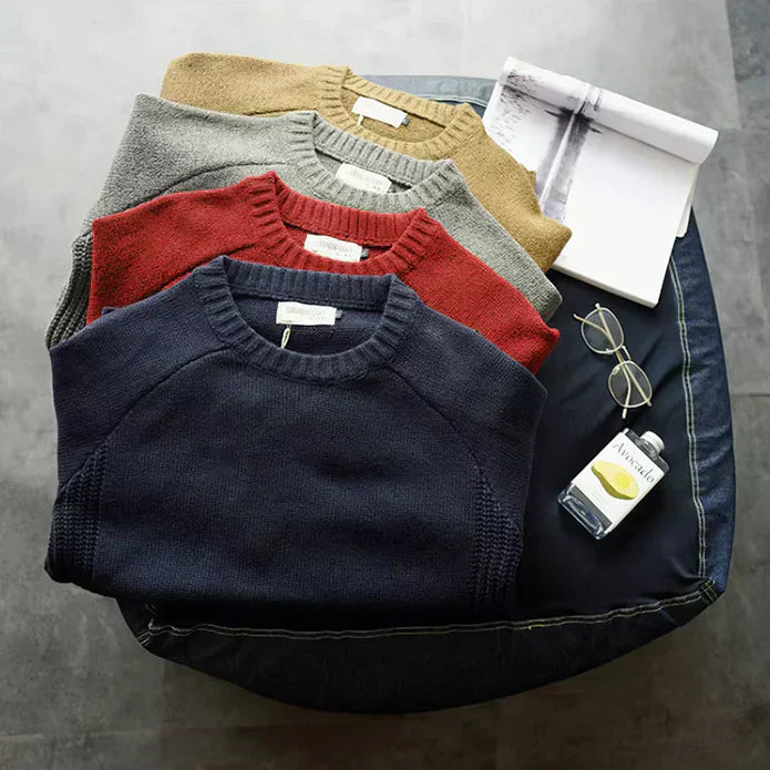 Clayton  | Elbow Patch Sweater