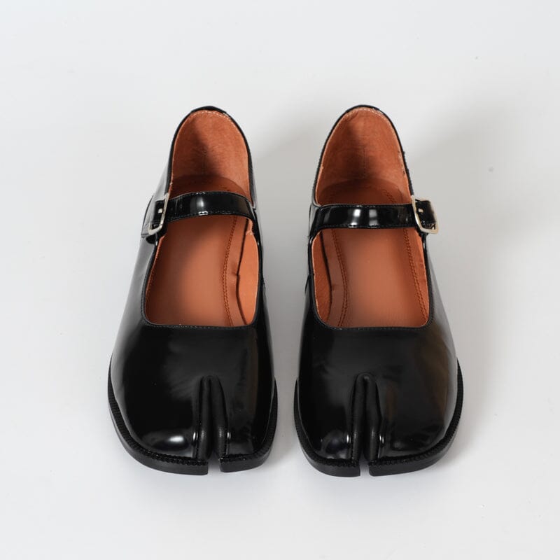Samara | Artistic Split-Toe Mary Jane Flats