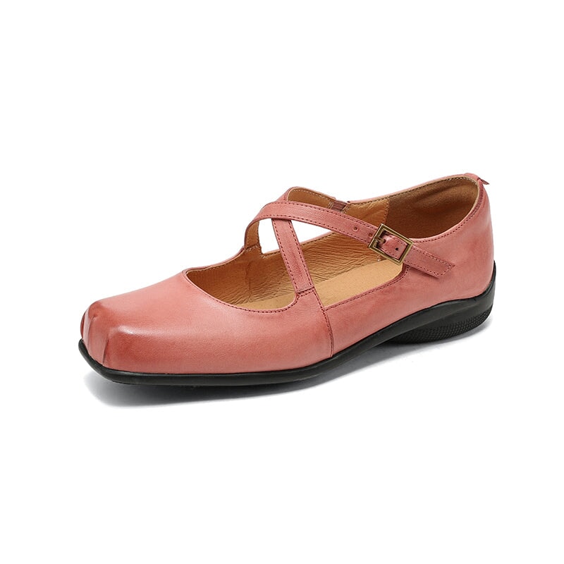 Colleen | Artistic Cross-Strap Flats