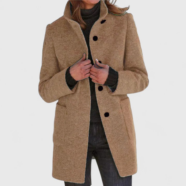 Nicole | Classic Wool Blend Coat