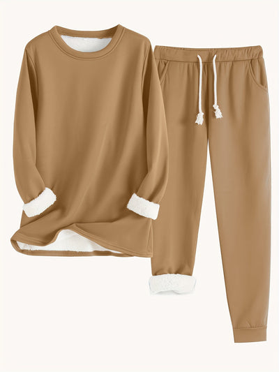 Cassandra | Cozy Fleece Lounge Set